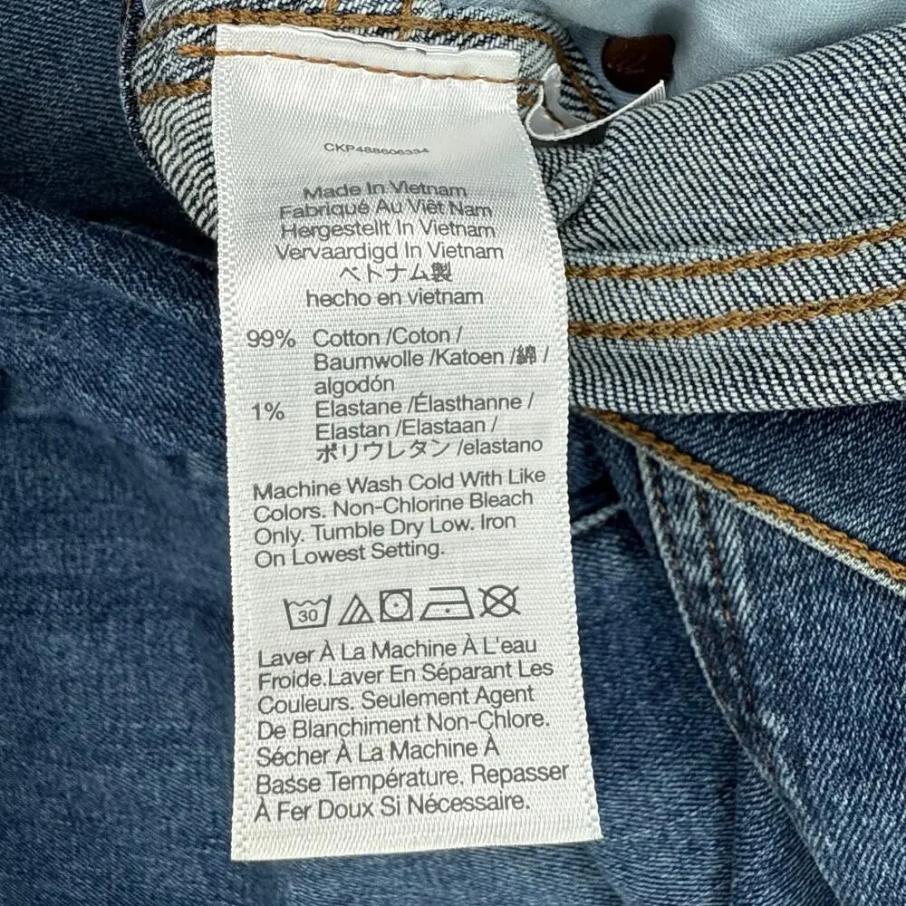 NWT Madewell Stovepipe Jeans Size 28 - Picture 7 of 9